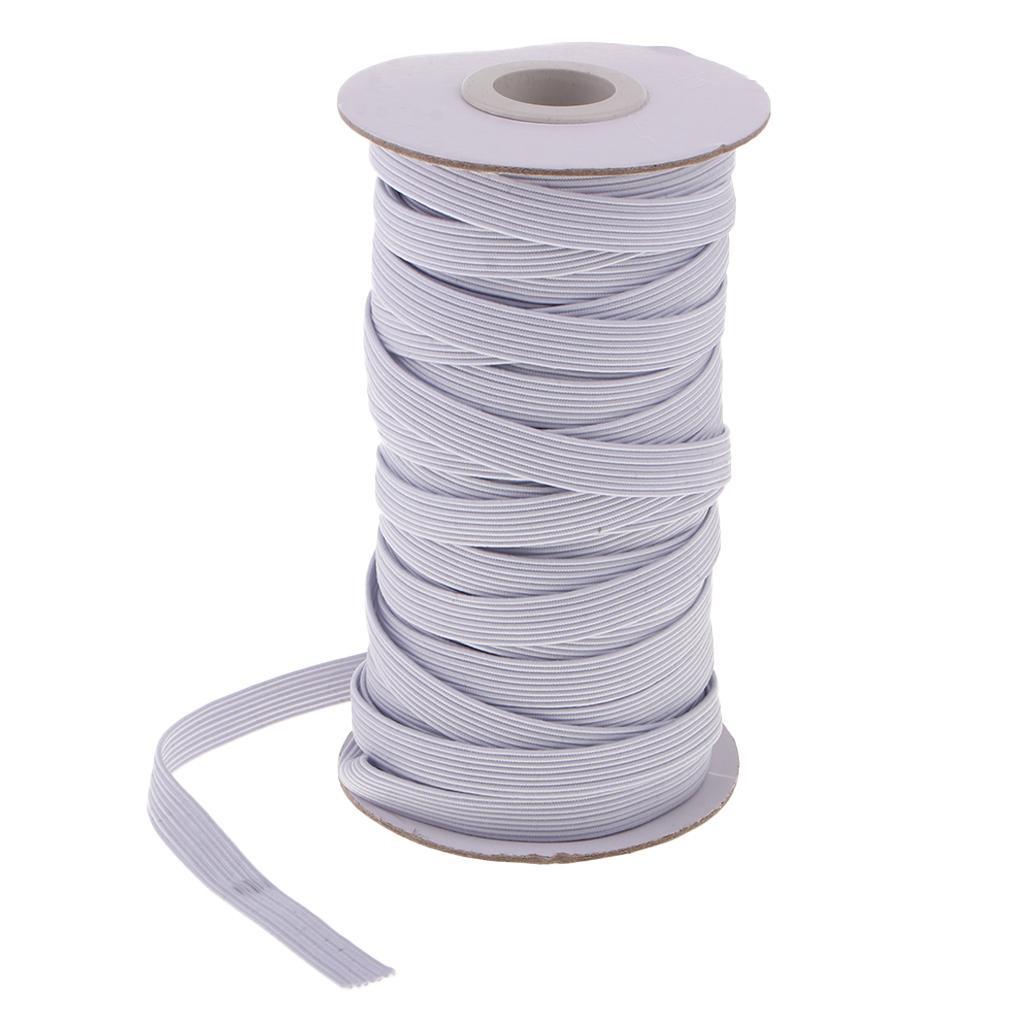 17 Meter Gummiband zum Nähen 8mm Breit Wäschegummi Gummizug elastisches