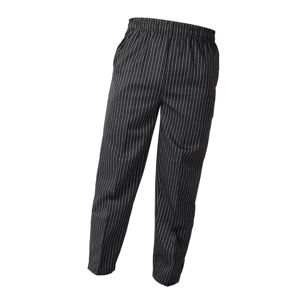 Unisex Chef Waiter Trousers Pants Kitchen Hotel Cafe Uniform Casual Outfits