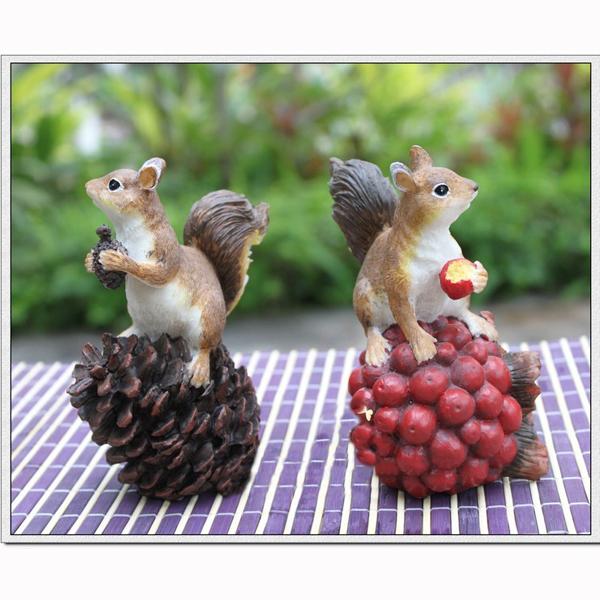Emulation Squirrel Collectable Home Desk Decor