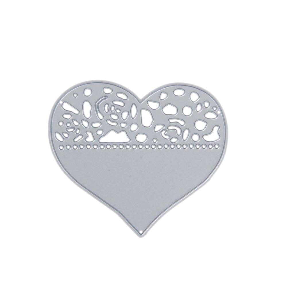 Metal Cutting Dies Stencil DIY Scrapbooking Embossing Card Heart