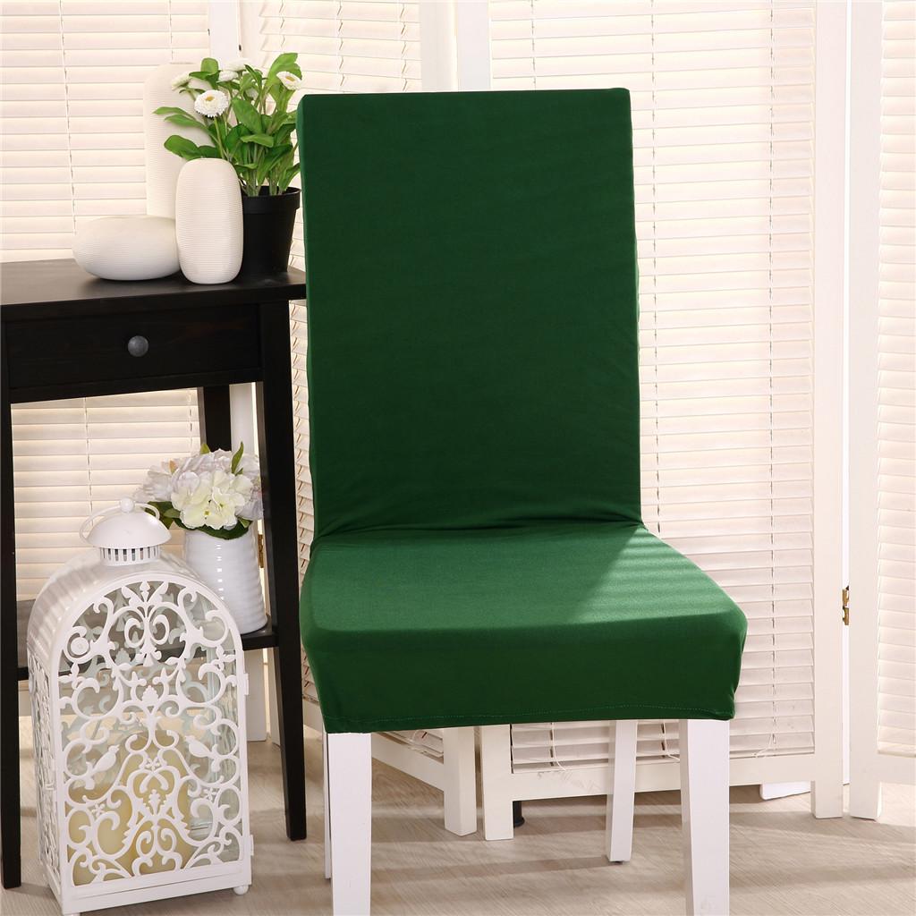 Polyester Chair Seat Cover Stretch Chair Protector Slipcover NEW Green