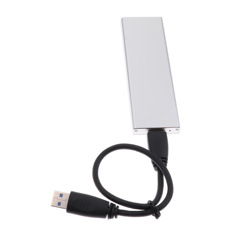 USB 3.0 to 12+6pin SSD HDD Hard Drive for 2010,2011 Macbook Air A1369 A1370