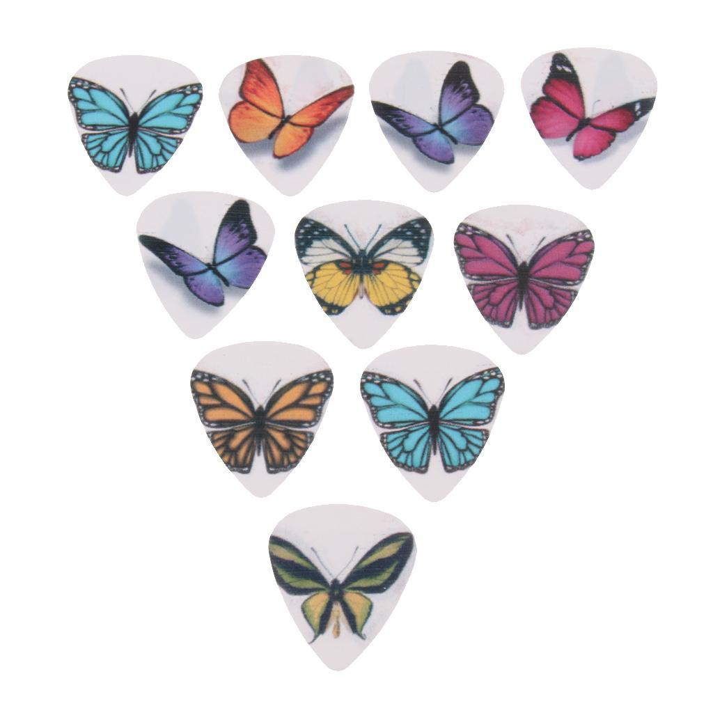 10 Stück Set Gitarre Ukulele Pick Plektrum für Musikliebhaber