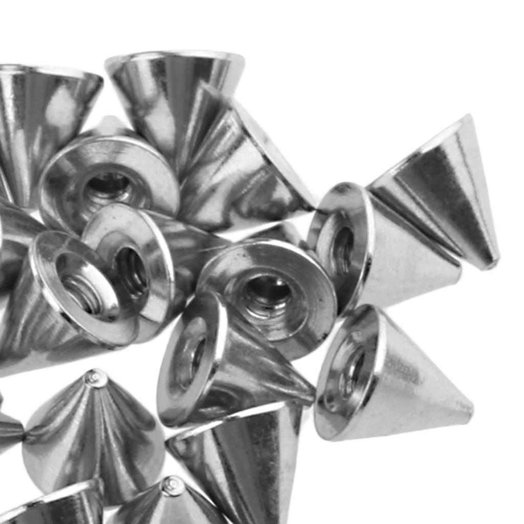 20 Stück Bulk Edelstahl Piercing Schmuck Spike Fit 16g Langhantel