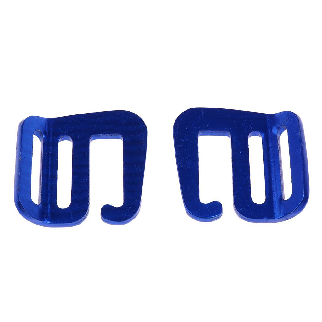 Fit for Backpack Strap 25mm 8Pcs 1 inch G Hooks Outdoor Webbing Buckles