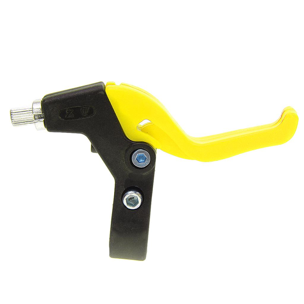 Children Kids Universal Lightweight Twin Bicycle Bike Brake Levers Set Yello