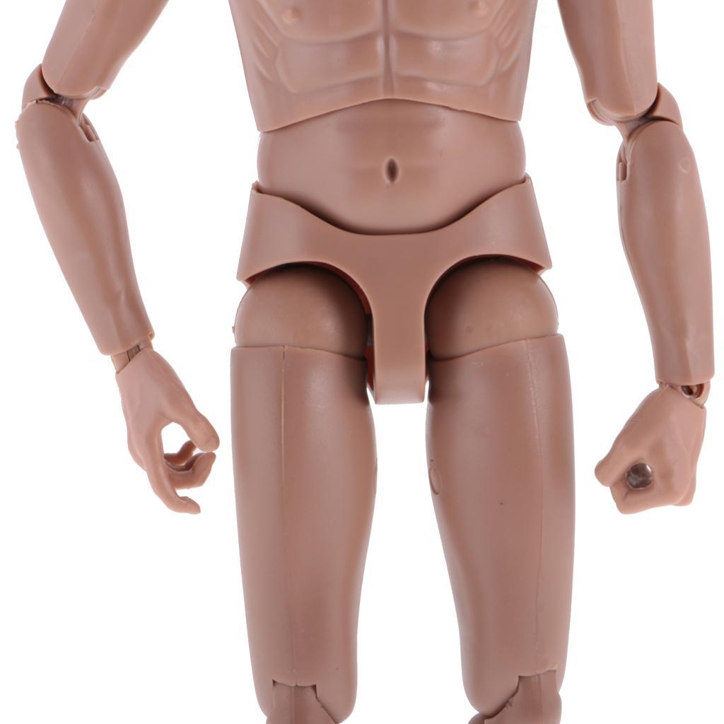 1//6th Scale Muscular Action Figure 12inch Male Nude Body for TTM18 TTM19 Head