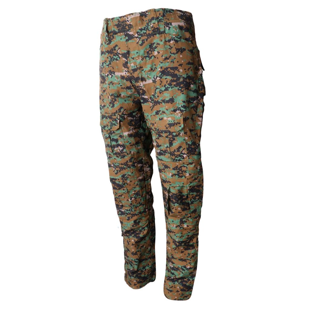 Mens Army Military Pants Tactical Combat Uniform Trousers 34 Camo Pants