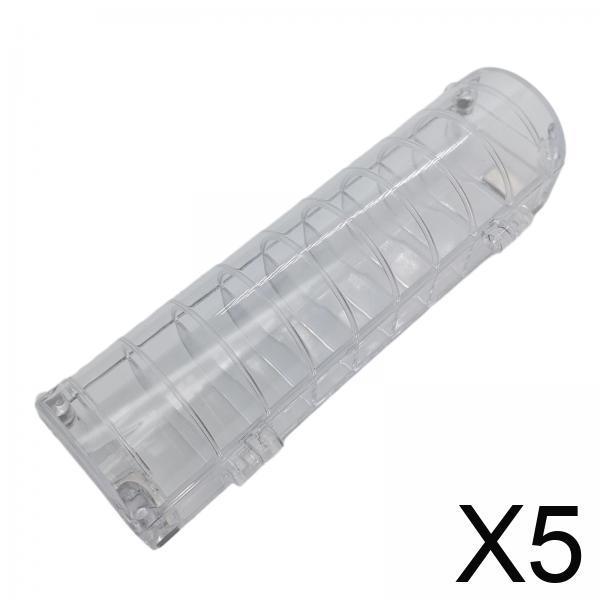 5xTransparent Bobbin Box Clear Universal 10Pcs Capacity Home Bobbins Organizer