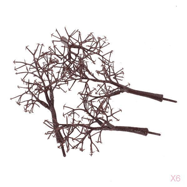 10pcs Scenery Landscape Model Bare Trunk Tree 12cm