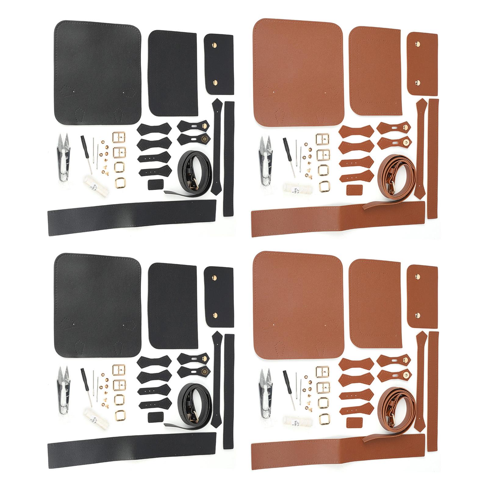 2kit DIY Sewing Stitching Womens Leather Bag Making Complete Handbag