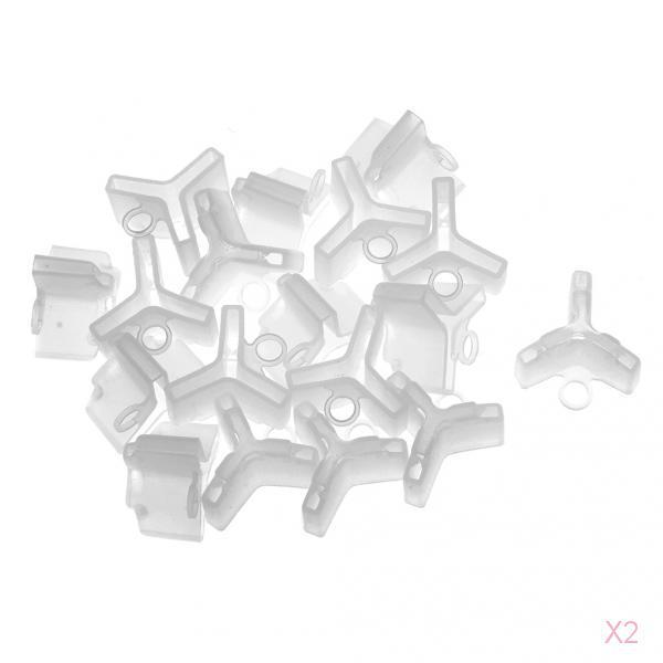 100 Safety Treble Hook Protective Covers Fishing Tackle Lures Cap Holders 3#