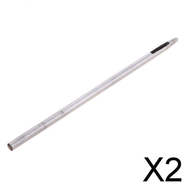 2xSteel Round Hollow Punch Hand Tools Hole Punching Leather Gasket 1.2mm