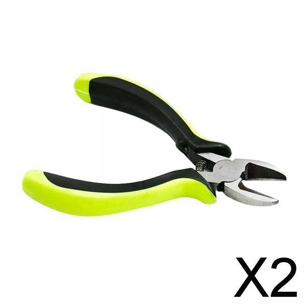 2x4.5" Diagonal Cutting Pliers Wire cut Lightweight for Electronic Repairs
