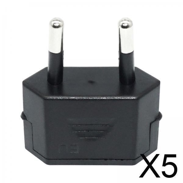 5xEurope Power Adaptor International Converter for Business Outdoor Headphones