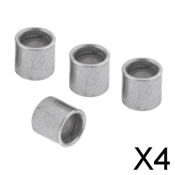 4x4 Pieces Aluminum Replacement Skateboard Bearing Spacers Longboard Hardware