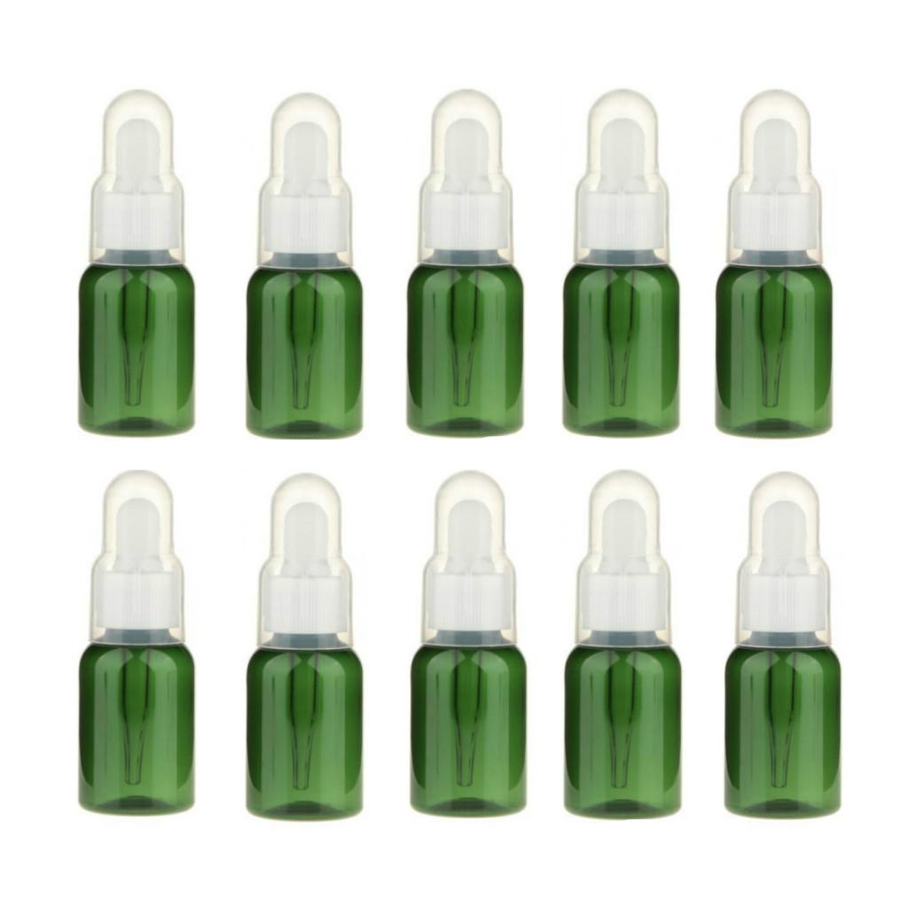 10 x 35ml Empty Dropper Bottle with Pipette Essential Oil Sample Bottles
