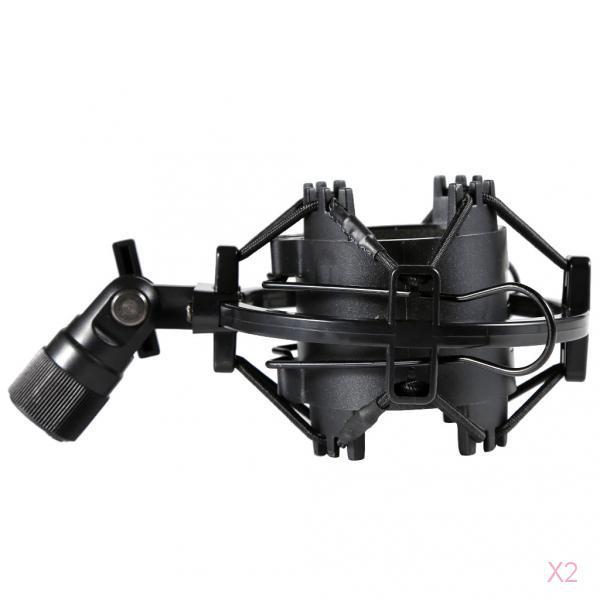 Universal Microphone Shock Mount Black