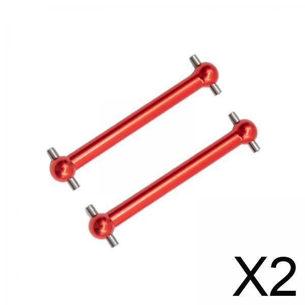 2xdrive Shaft Replacement Sturdy for 1/10 RC hobby Car Red