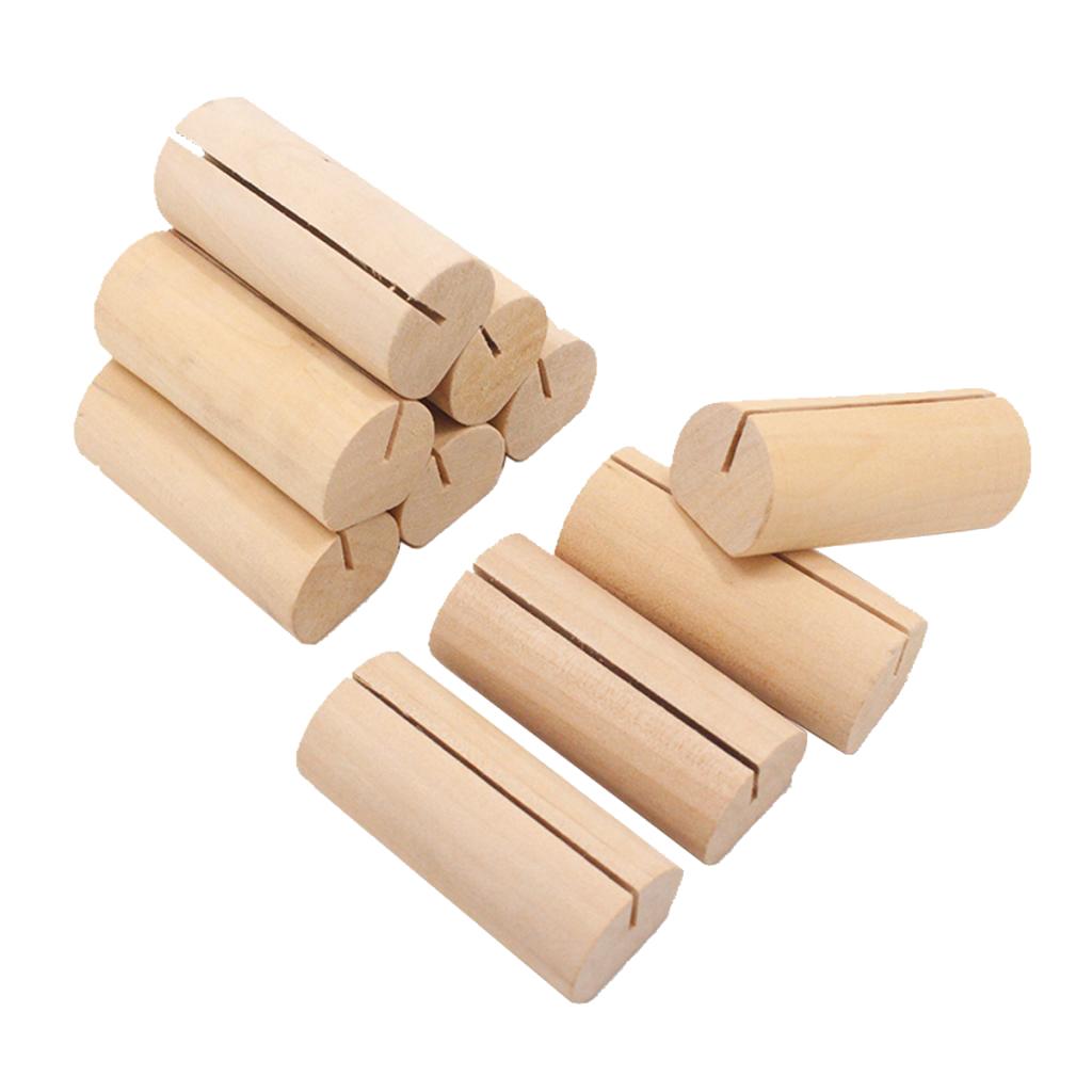 20x Wedding Party Table Number Name Sign Business Card Holders Cylindrical