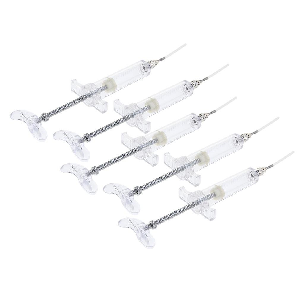 5 x Parrot Bird Nestling Feeding Syringe Liquid Food Feeder 20ml
