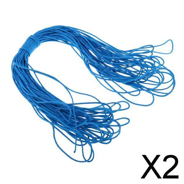 2xTree Climbing Arborist Throw Line Fishing Camping Braid Rope 5m Blue