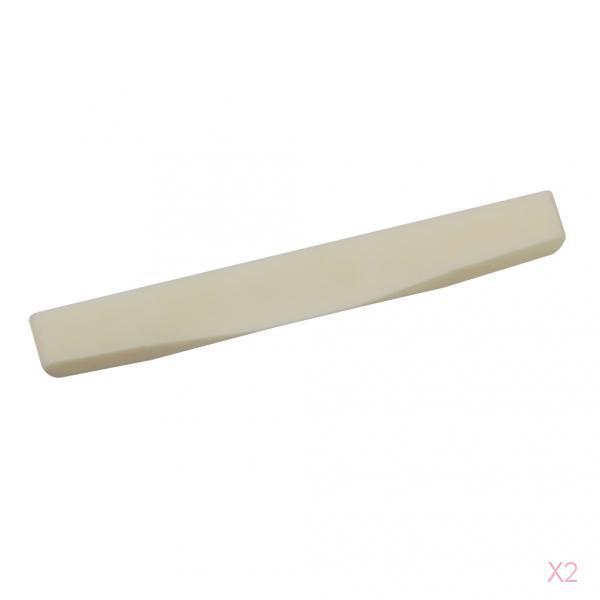 Cattle Bone Bridge Saddle for Acoustic Guitar 75mm