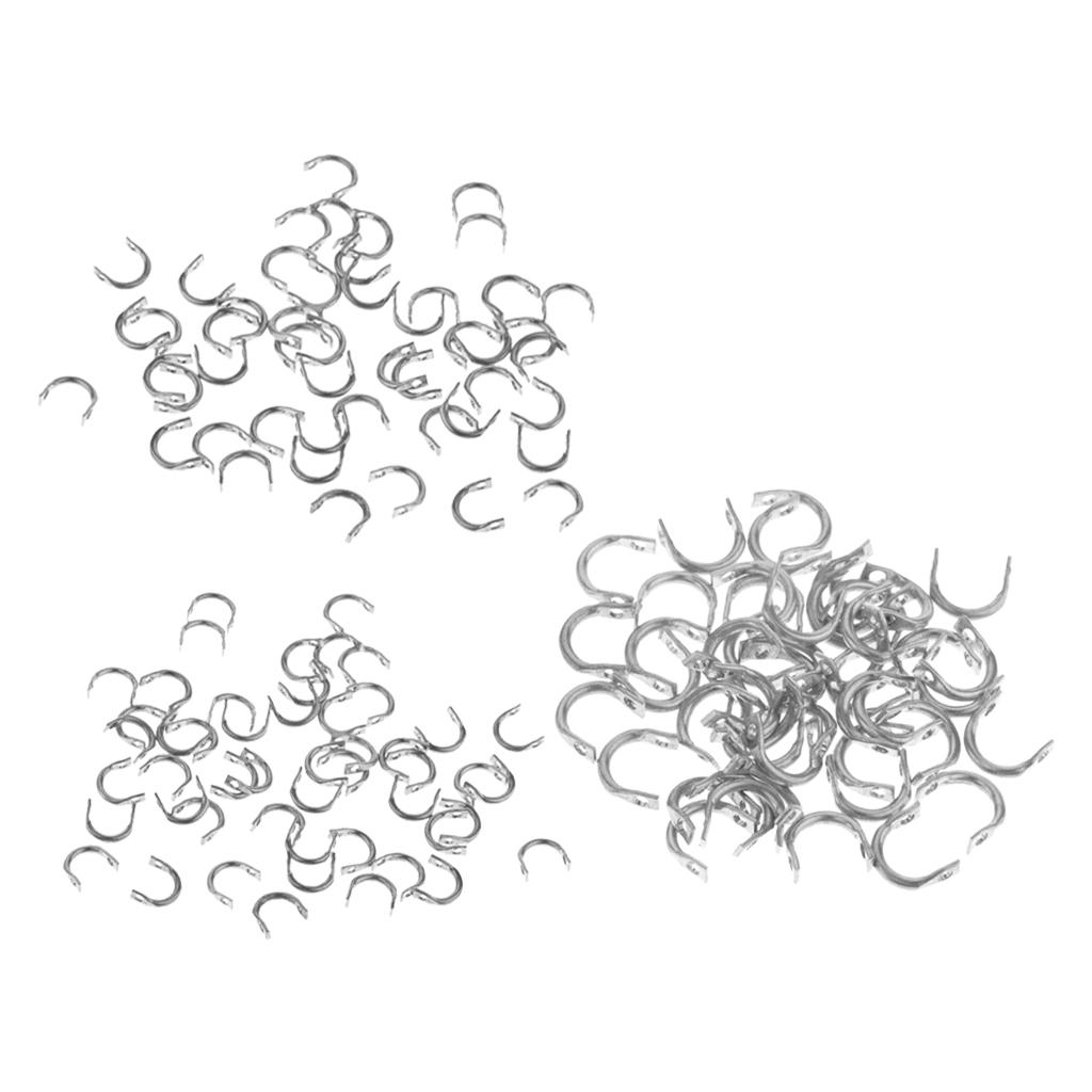 150pcs Easy-Spin Clevises Spinner Easy   DIY Fishing Lures Accessories