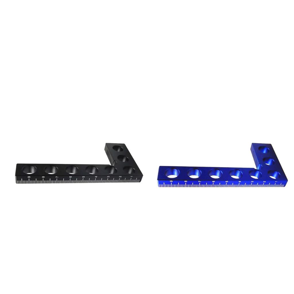 2x 90 Degree Precision Woodworking Positioning Mini Square 100mm