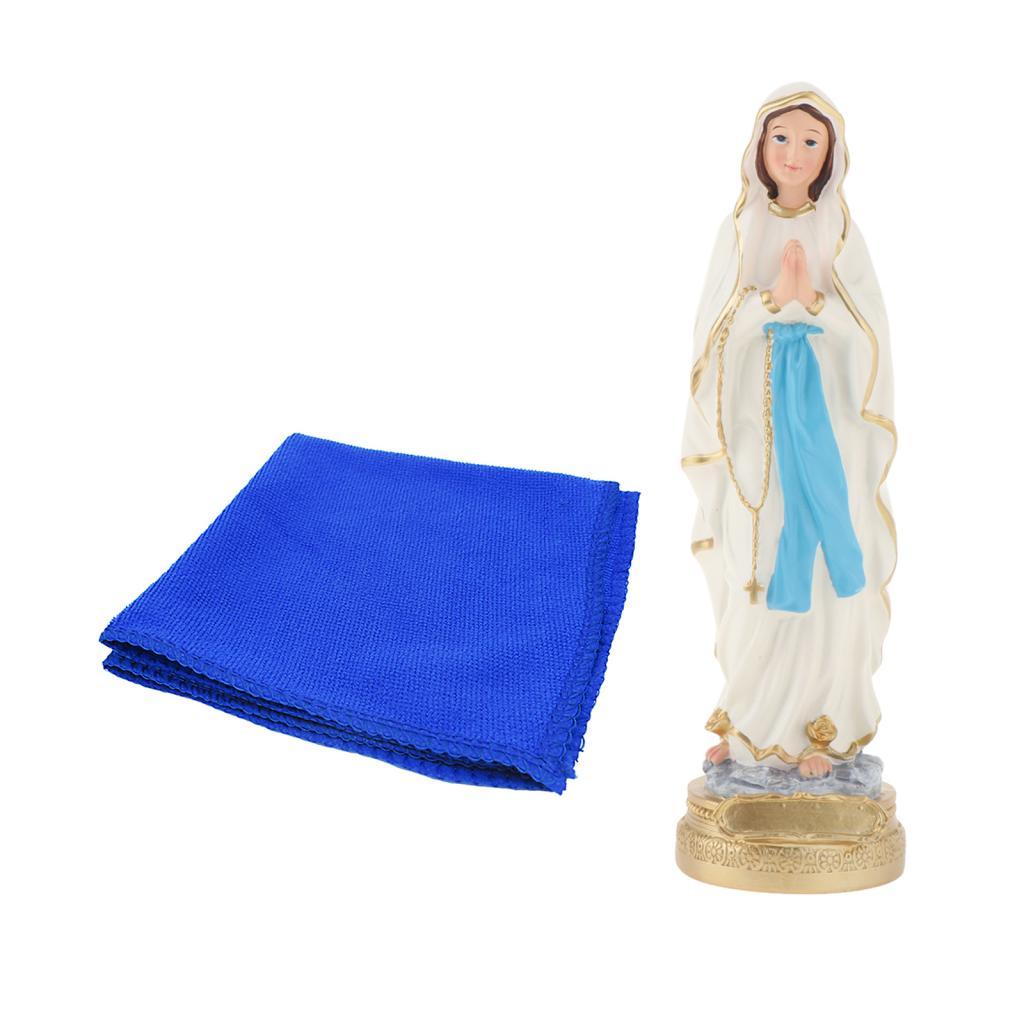 Catholic Resin Madonna Virgin Mary Statue Figure Handmade Figurine