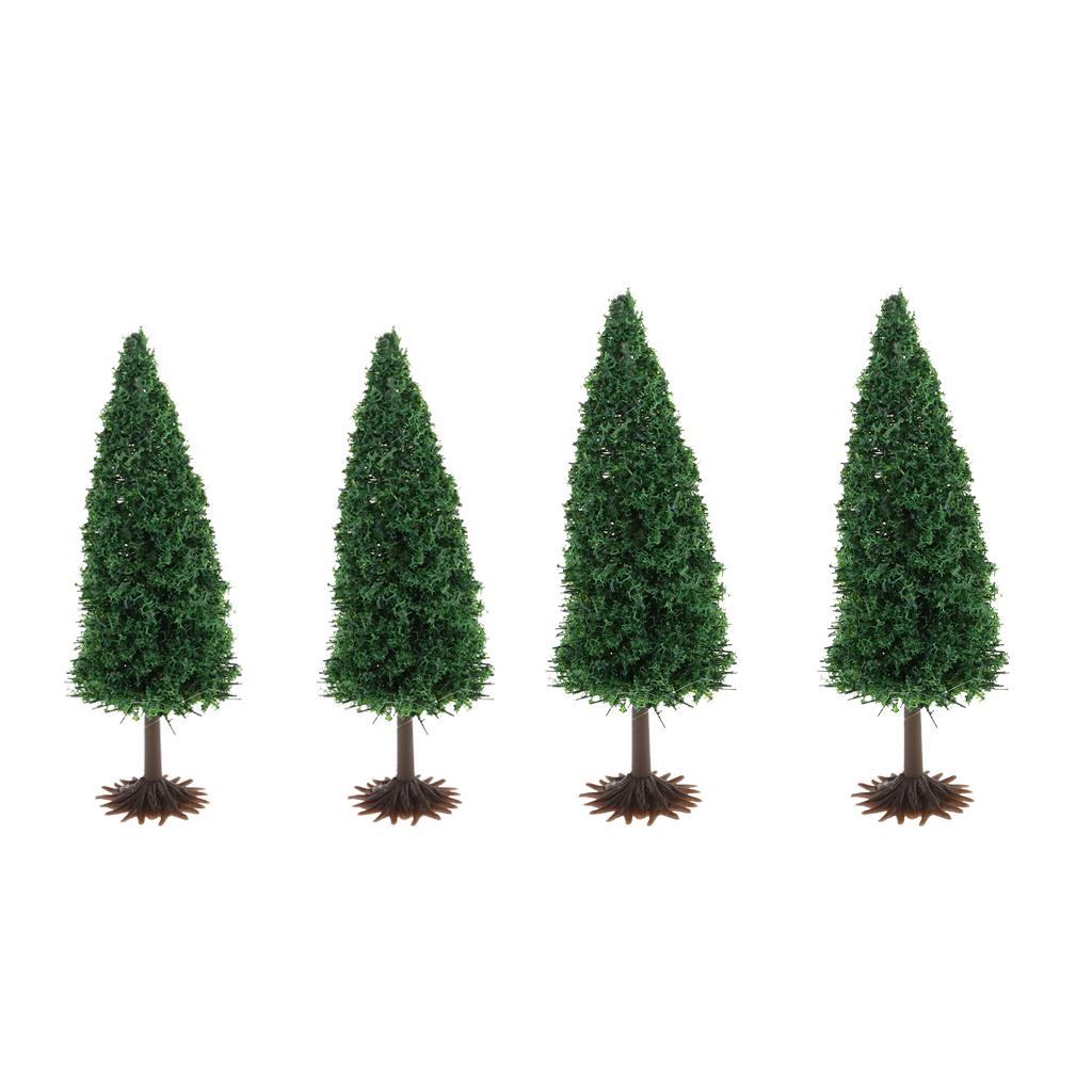 20Pieces Model Tree Sand Table Building Micro Landscape Scenery Layout