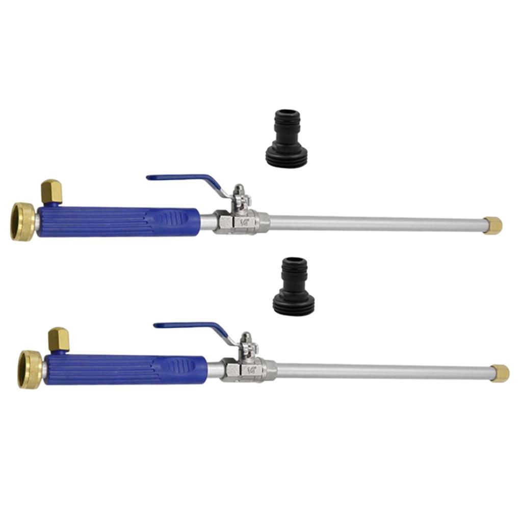 2Pcs Aluminium High Pressure Power Car Washer Spray Nozzle Water     Hose