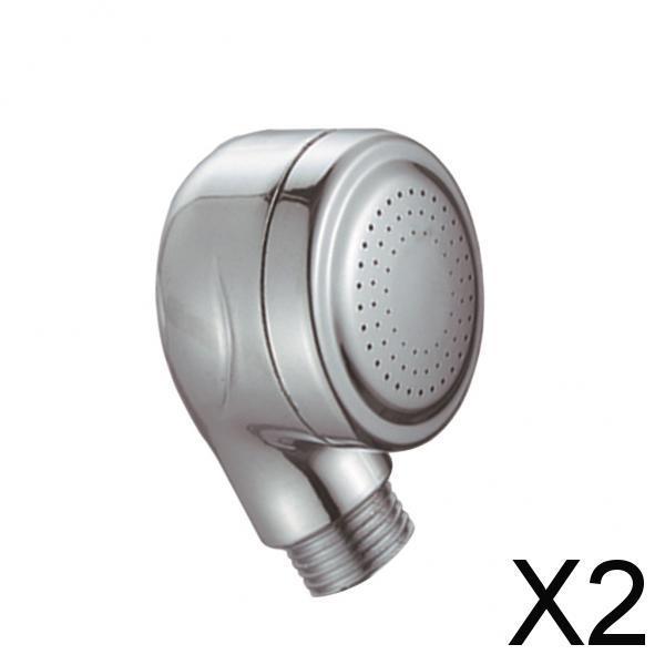 2xWater Saving Chrome High Pressure Jet Stream Shower Head Bathroom Nozzle #10