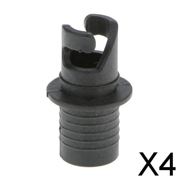 4xAir Pump Hose Adapter Valve for Inflatable Boat Kayak
