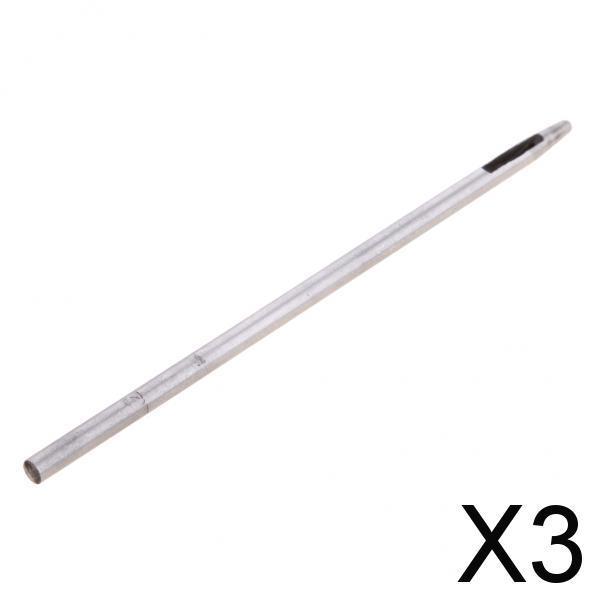 3xSteel Round Hollow Punch Hand Tools Hole Punching Leather Gasket 1.2mm