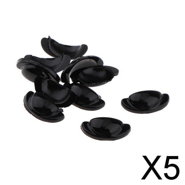 5x1/6 Dollhouse Miniature Furniture Drawer Door Handle Accessory Black