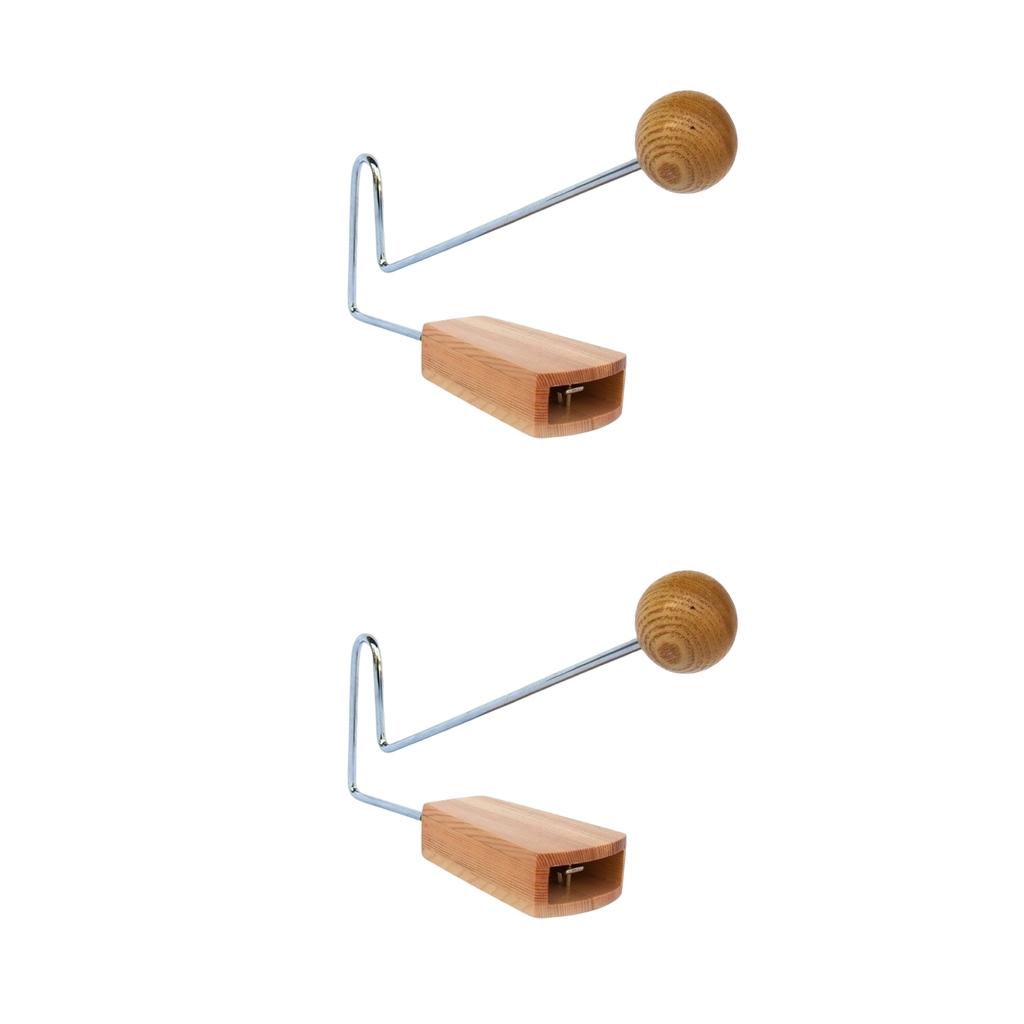 2Pcs Small Percussion Instrument Developmental Toy for Parties Girls Boys