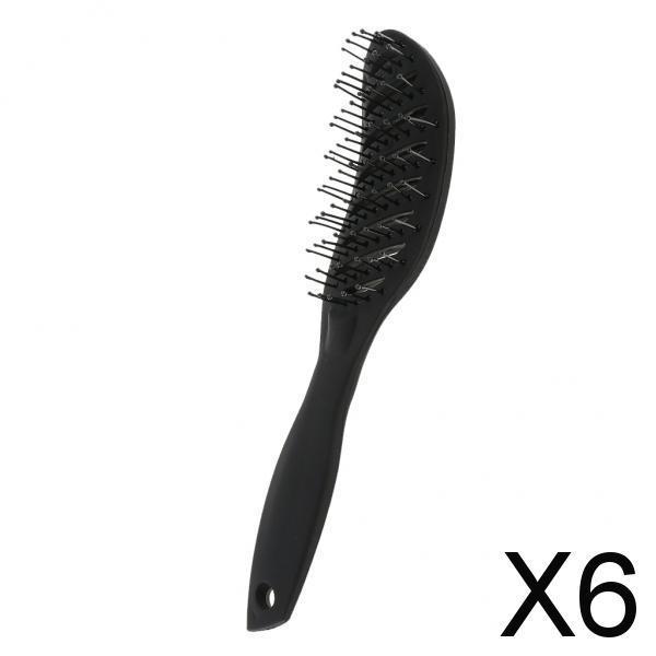 6xMassage Massager Comb Scalp Hair Brush Hairbrush Hairdressing Styling Tool