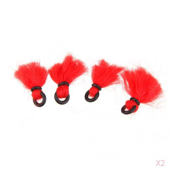 4pcs Float Nylon Strike Indicator Fly Fishing Accessories - Red