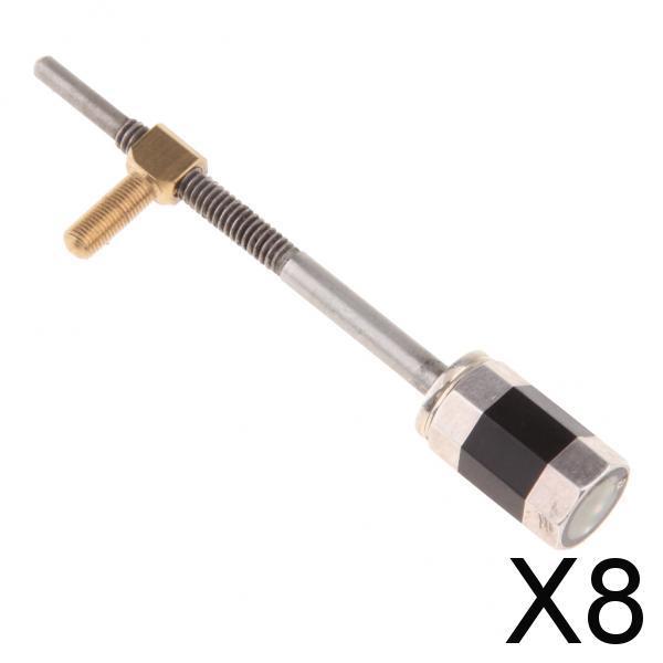 8xDurable Replacement Violin Parts Bow Frog Screw 6cm Length Repair Tool