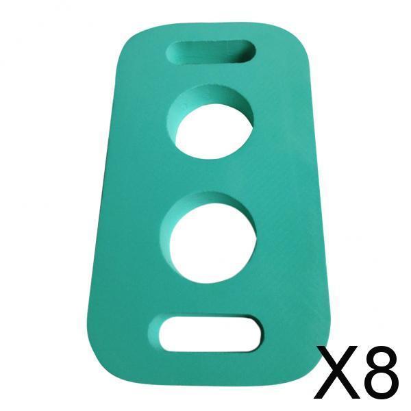 8xSwimming Pool Accessories Training Aids Holed Woggle Noodle Connector Green