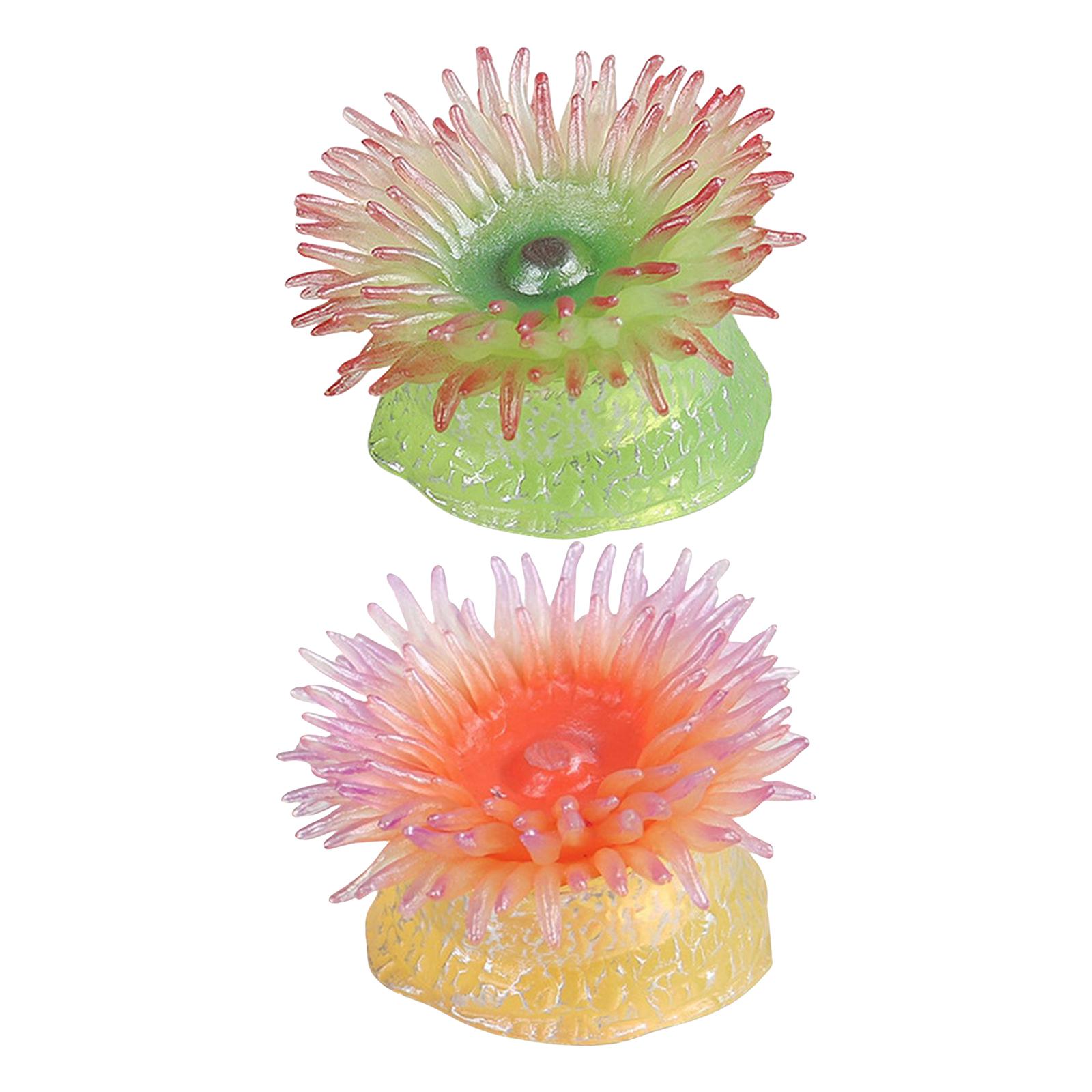 2Pcs Sea Anemone  Animal Model Educational Toys