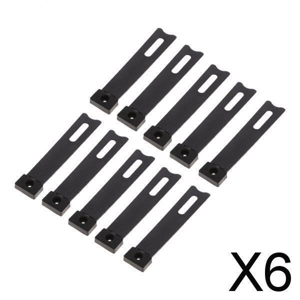 6x10Pcs Plastic Photo Frame Backs Stand Display B