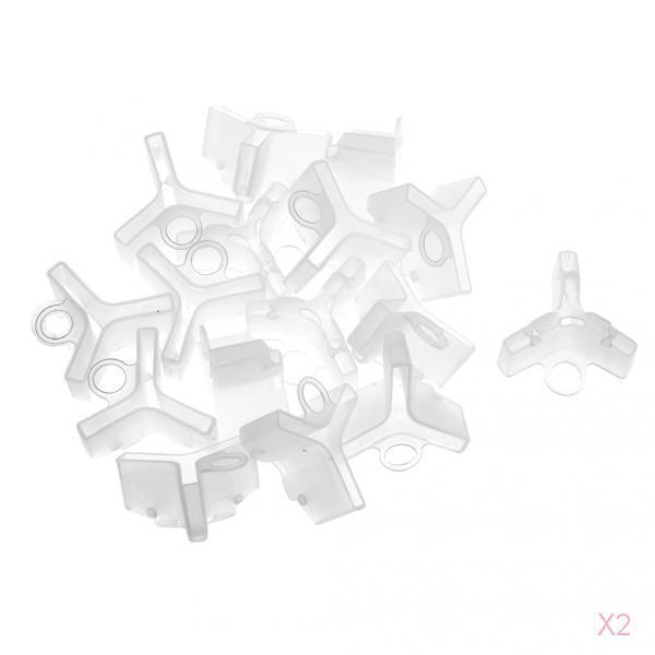 100 Safety Treble Hook Protective Covers Fishing Tackle Lures Cap Holders 2#