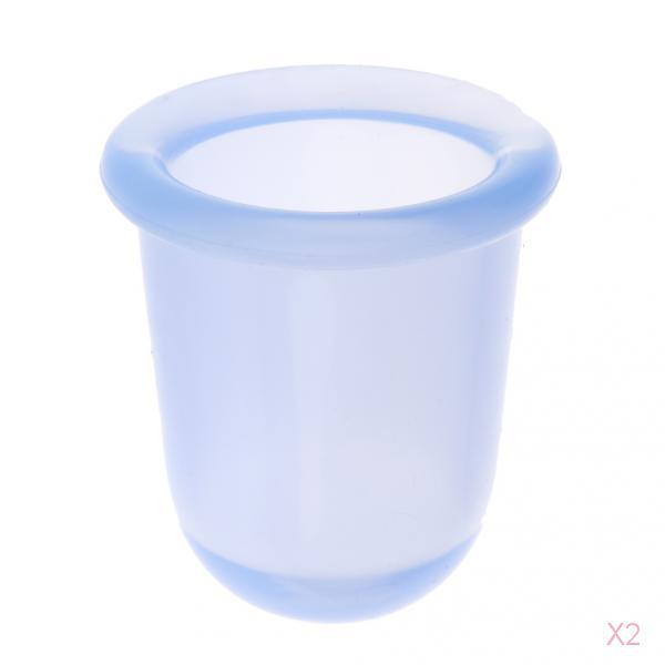 Vacuum Therapy Silicone Cupping Devices Anti-cellulite Massage Cups-Blue M