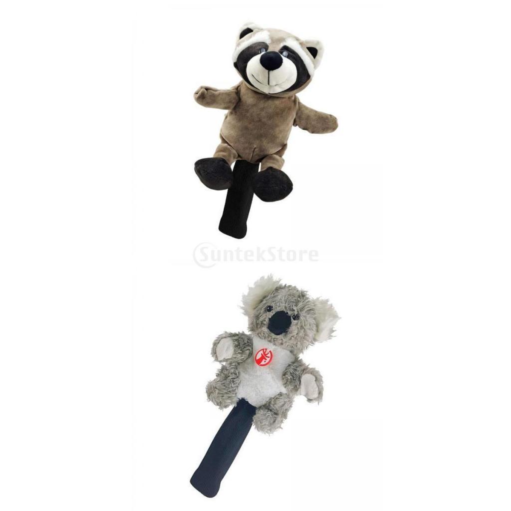 2x Golf Club Headcover Wood Driver Heads Covers Protector Sleeve