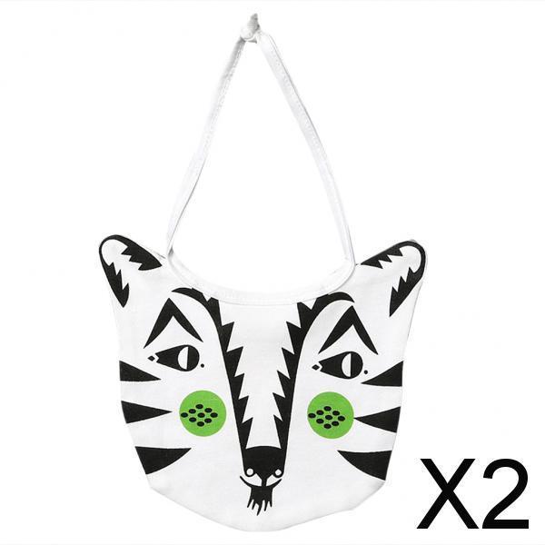 2xWaterproof Bibs Baby Kids Tiger Cotton Bandana Feeding Saliva Towel Green