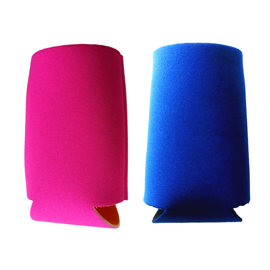 Lot 2 Neoprene Insulation Beer Bottle Cooler Soda Drink Can Cooling Sleeve Cover