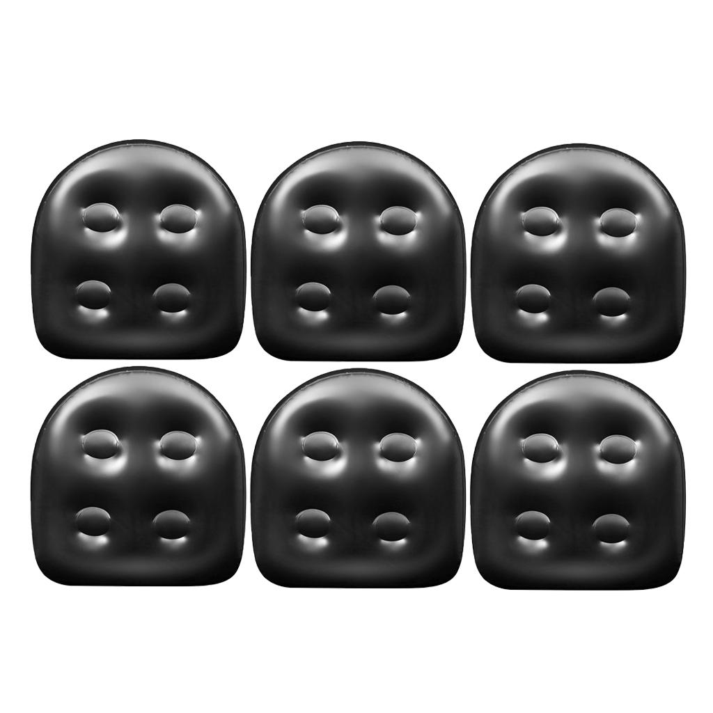 6x   Spa Booster Seat Pad Inflatable Hot Tub Pillow  Black