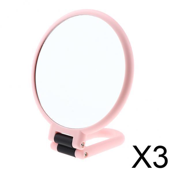 3xDouble Sided Folding Makeup Mirror w/ 5x/10x Magnification 10x Magnification